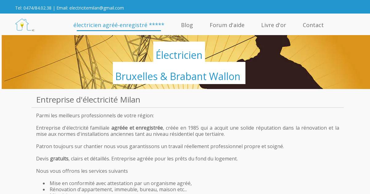 (c) Electricite-milan.be